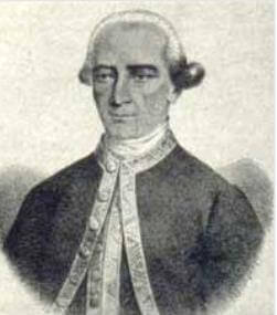 Luis Vicente Velasco de Isla. Marino y Comandante de la Armada Real Española. Alcanzó su mayor gloria defendiendo La Habana de la invasión inglesa en 1762.