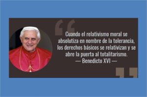 frase de Benedicto