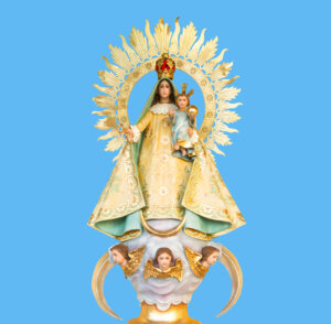 virgen azul